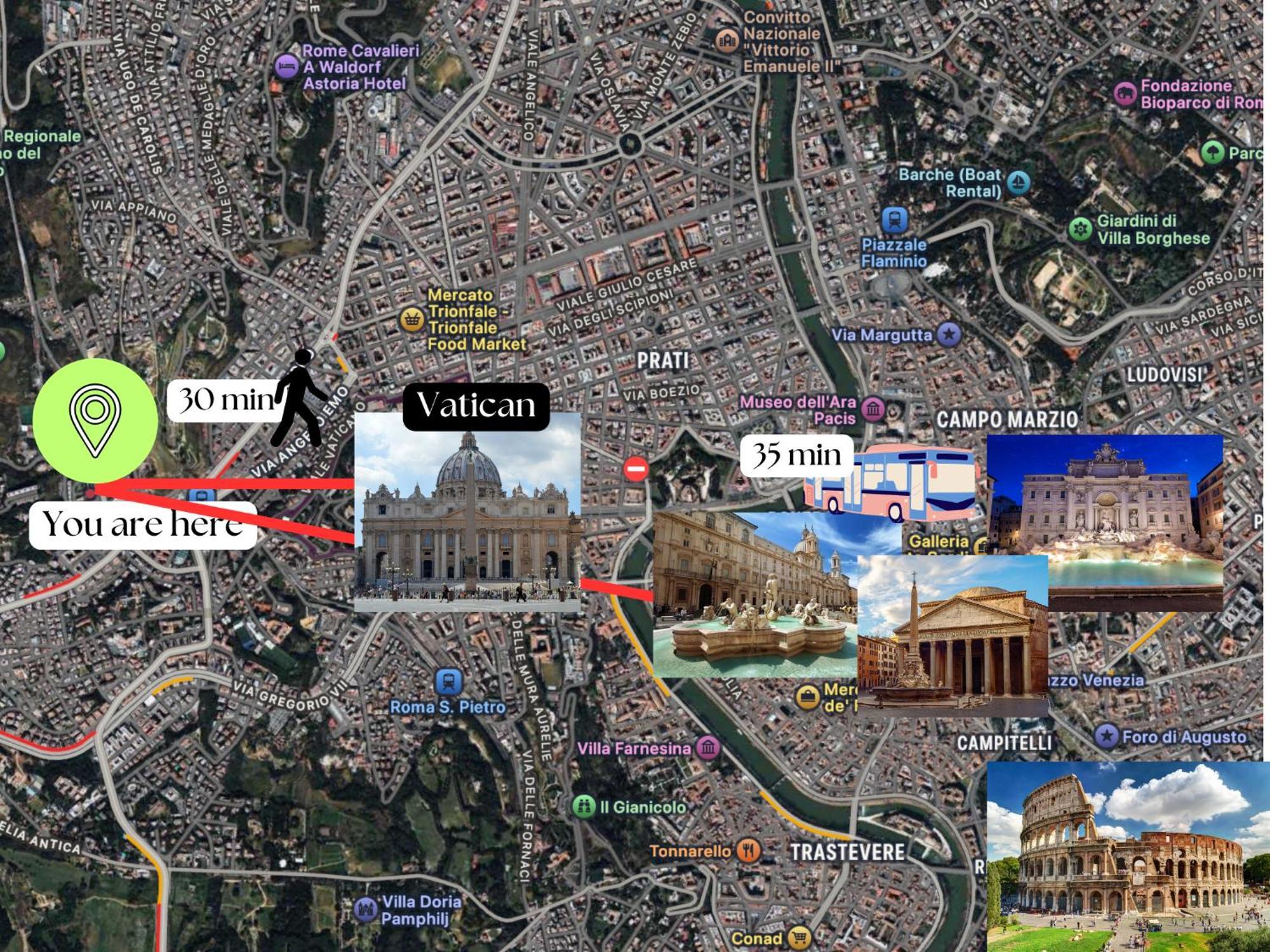 Valle Aurelia - Appartamento Elegante Rome Exterior photo